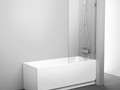 Шторка для ванны Ravak BVS1-80 хром+транспарент, без фурнитуры