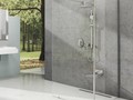 ST Walk-In Corner 1200 x 800 x 2000 блестящий + транспарент