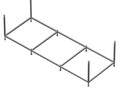 Монтажный набор для ванны Roca Uno 170x75 (каркас, комплект креплений к стене, сифон полуавтомат)